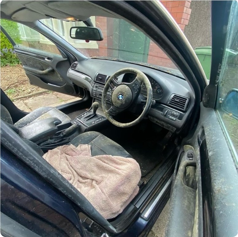 Before: BMW 3 Series — Interior deep clean