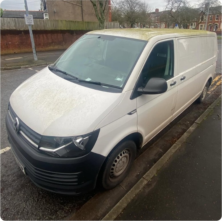 Before: VW Transporter — Full valet