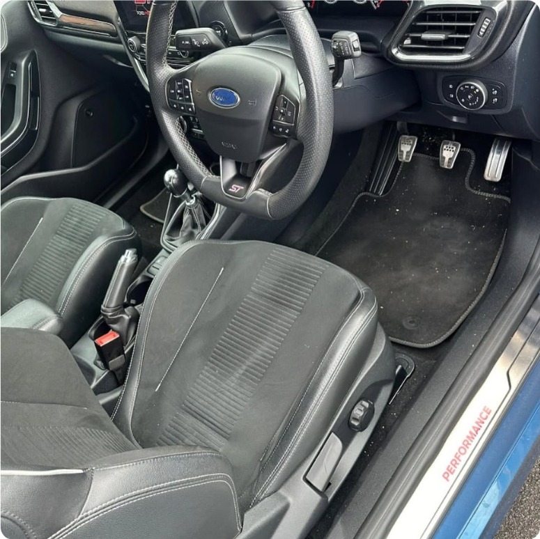 Before: Ford Fiesta ST — Interior deep clean