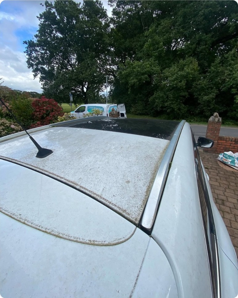 Before: Saloon car — Full valet