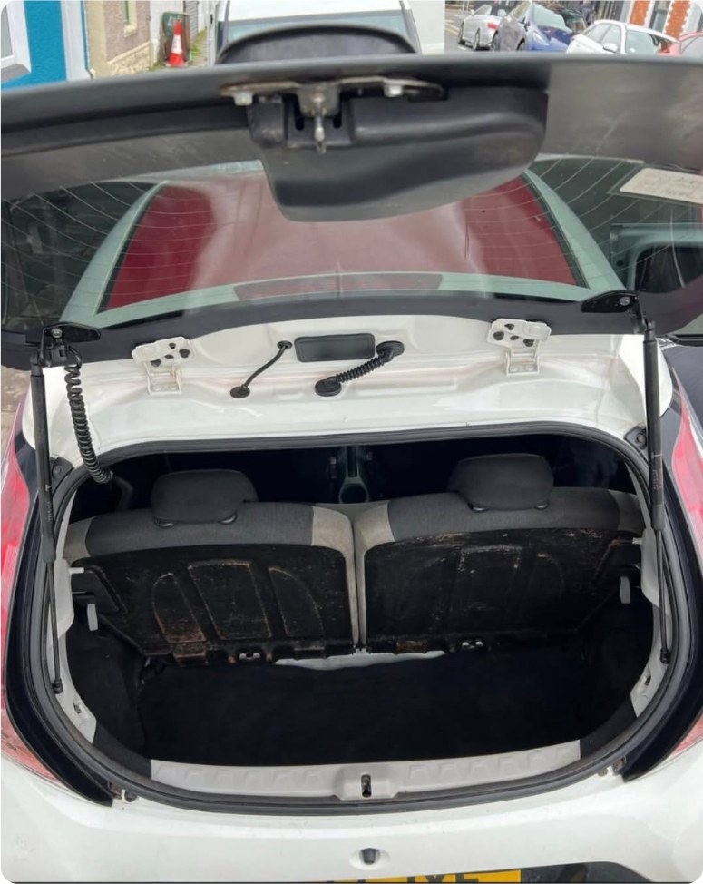 After: Toyota Aygo — Interior deep clean