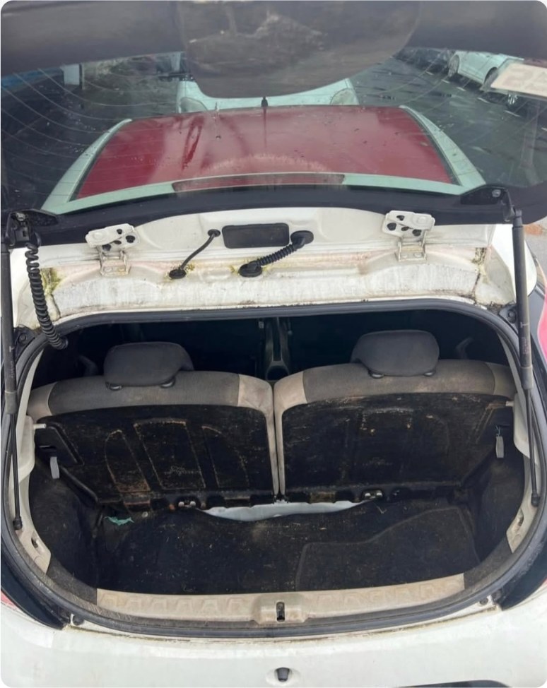 Before: Toyota Aygo — Interior deep clean