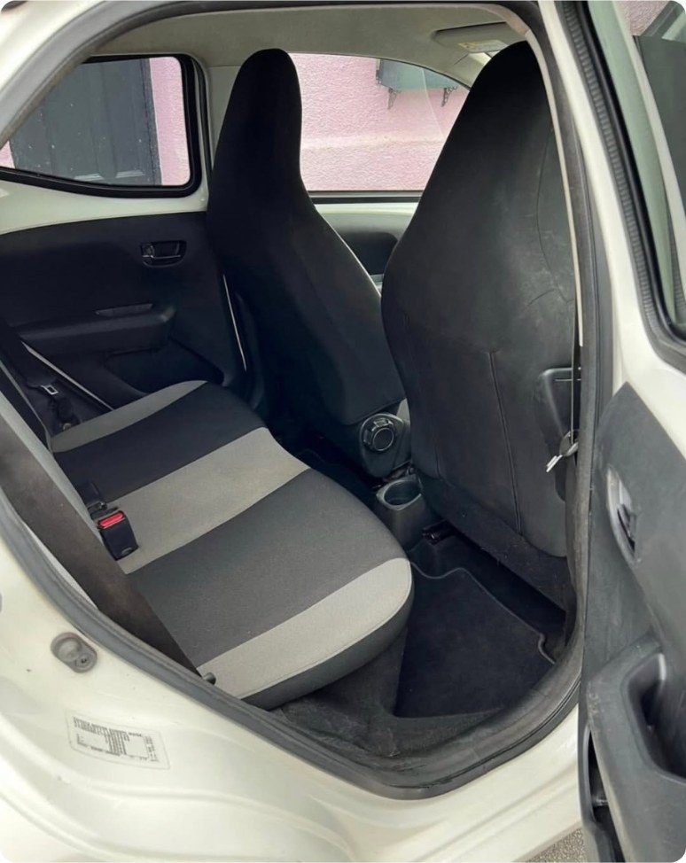 After: Toyota Aygo — Interior deep clean